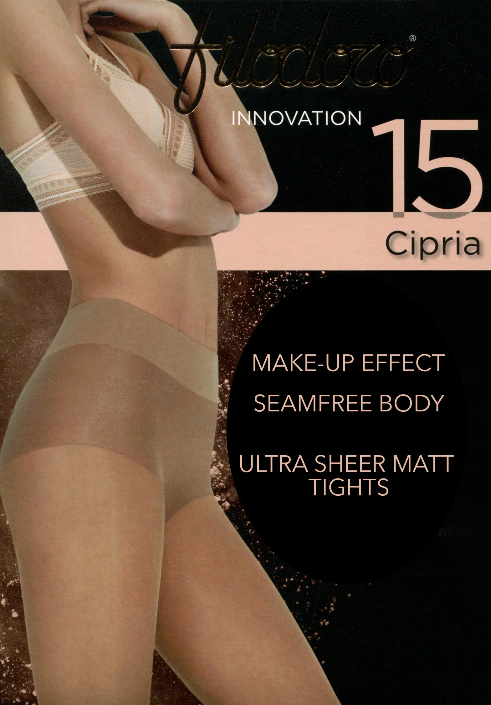 Cipria 15 Seamless Pantyhose - Image 4