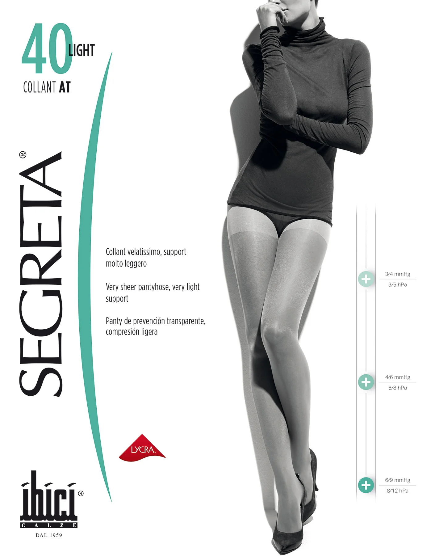 Collant Light 40 Support Pantyhose - Image 6