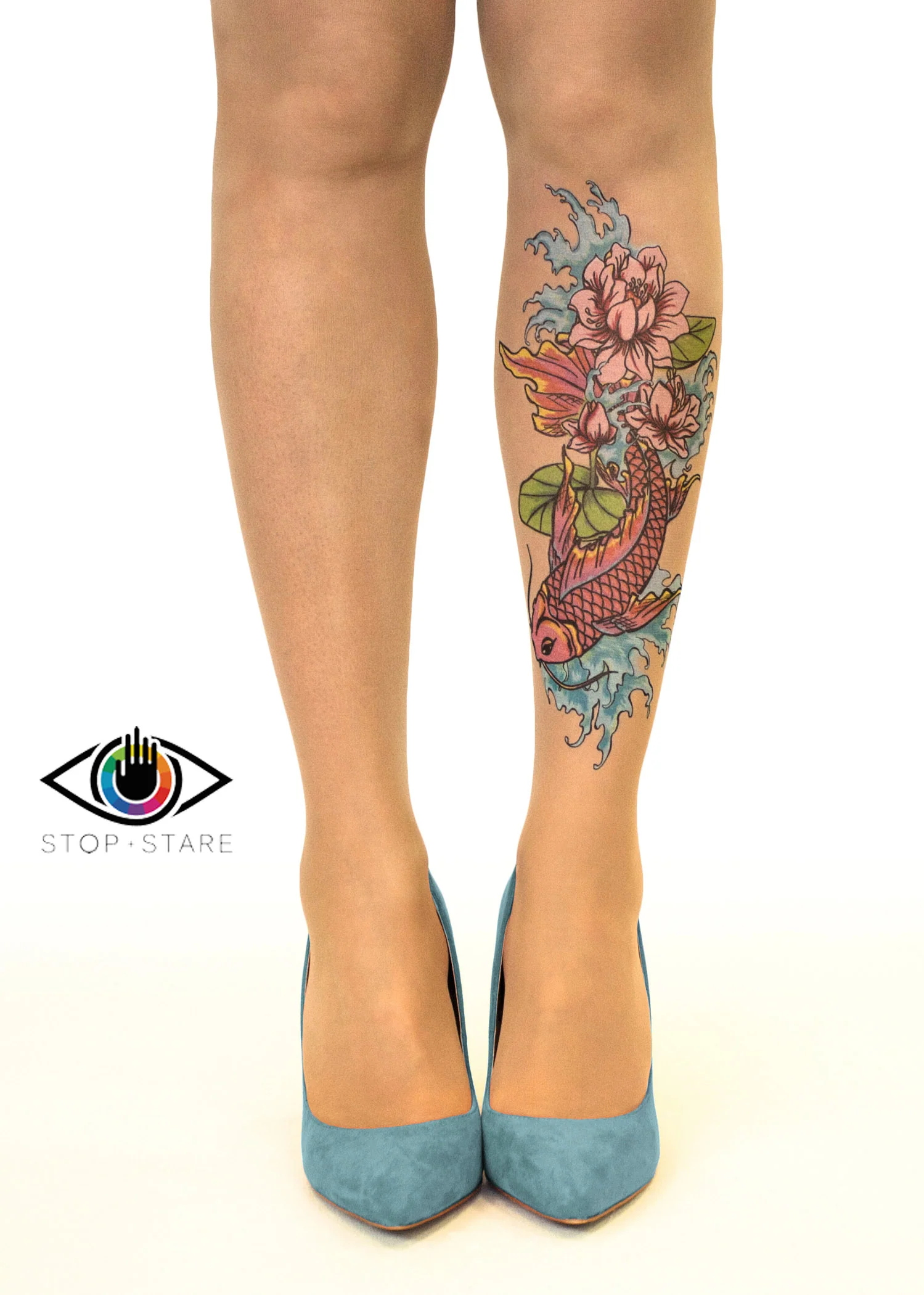 Fish N'Flowers Pantyhose - Image 3