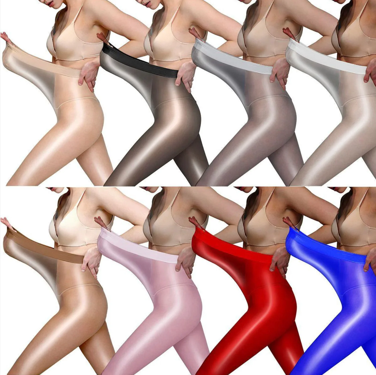 Madelynn 10 Gloss Pantyhose - Image 7
