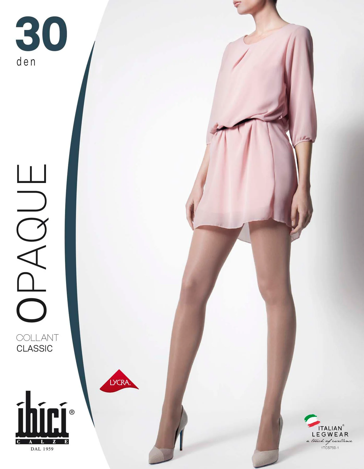 Opaque 30 Pantyhose - Image 4