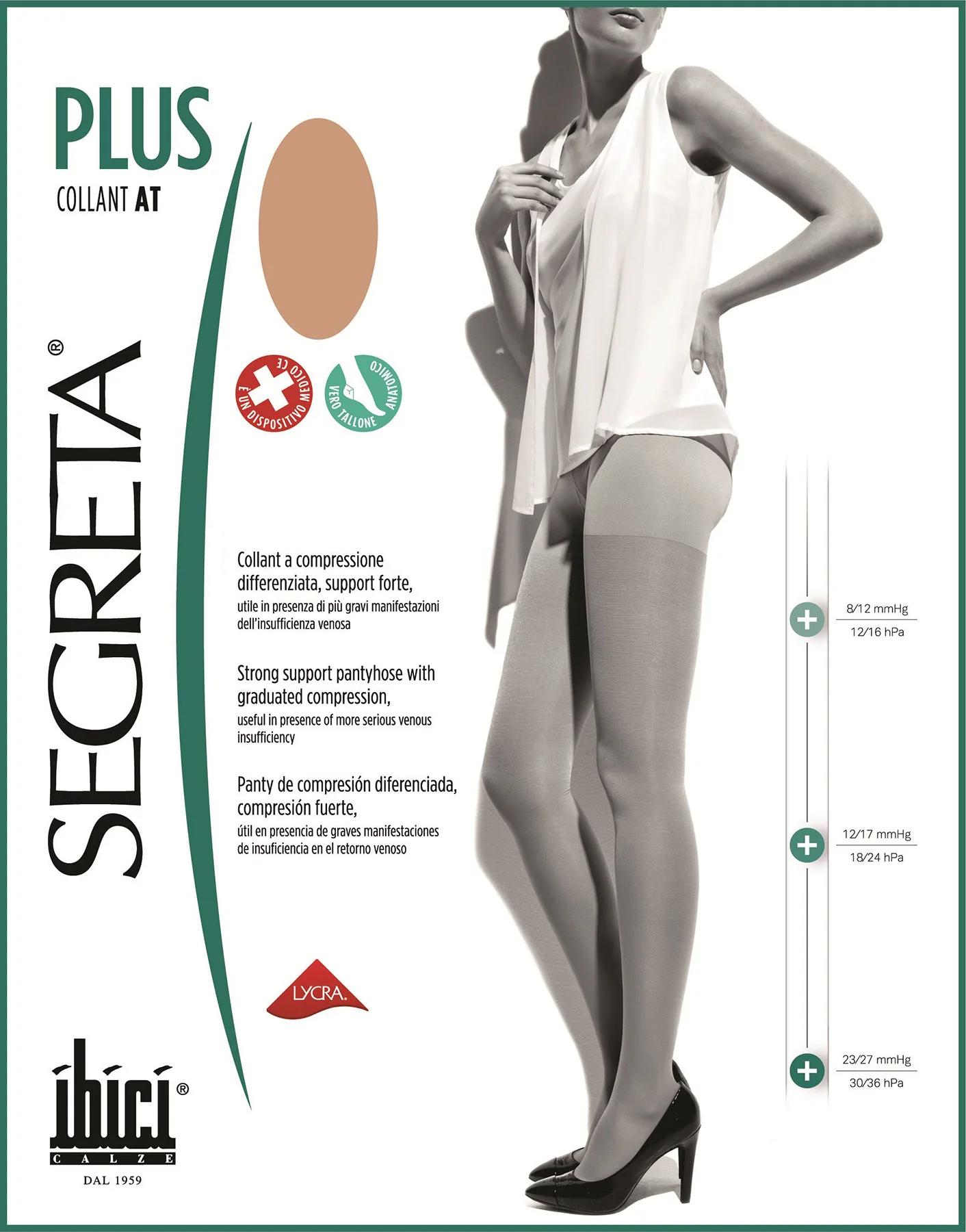 Plus 200 Support Pantyhose - Image 4