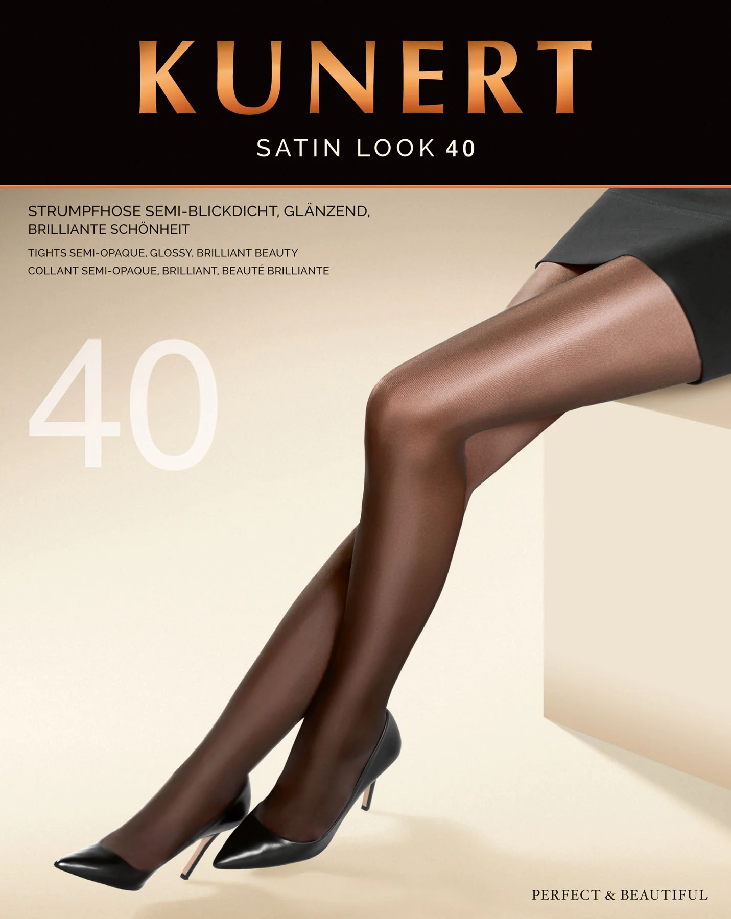 Satin Look 40 Pantyhose - Image 3