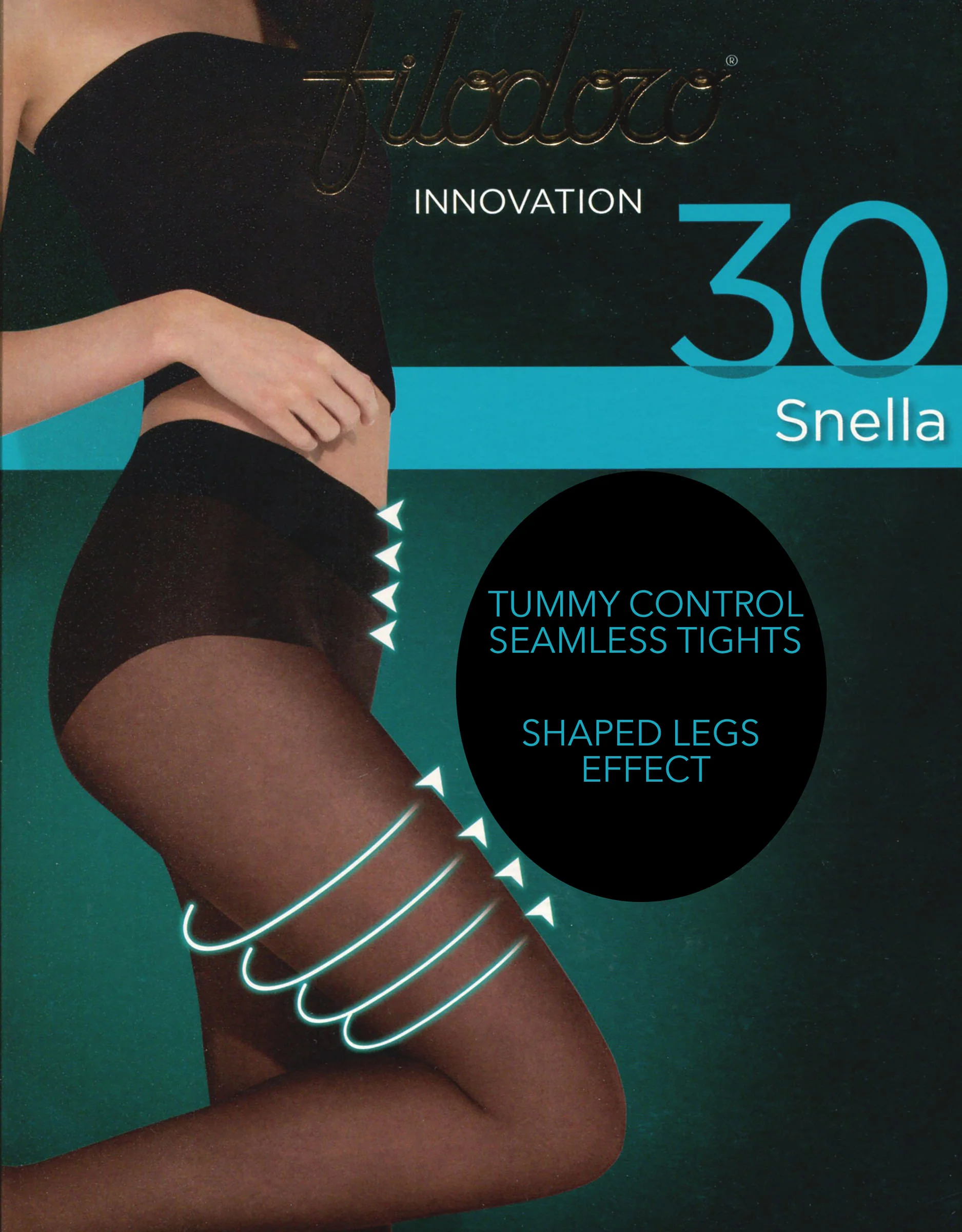 Snella 30 Seamless Pantyhose - Image 4